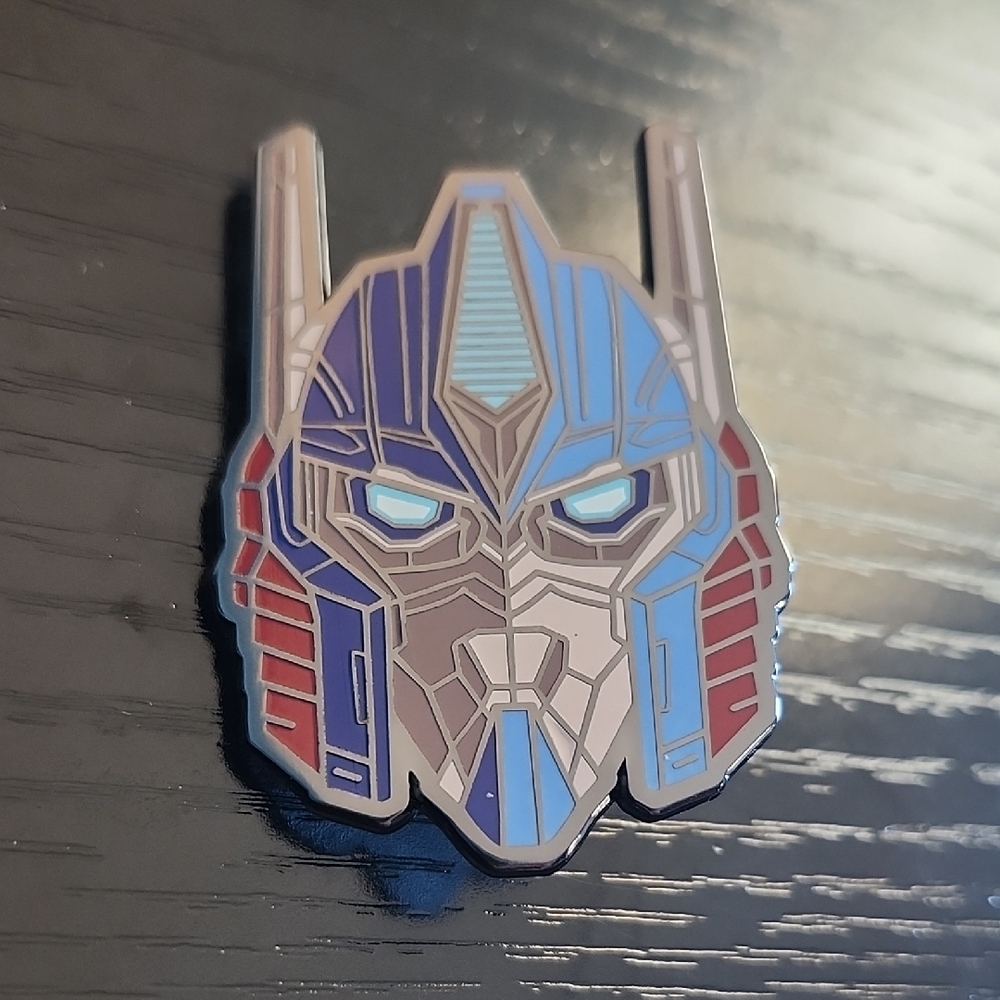 Transformers Optimus Prime Oversized Enamel Pin